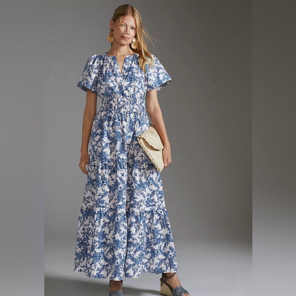 Maeve by Anthropologie The Somerset Maxi Dress in size XL.